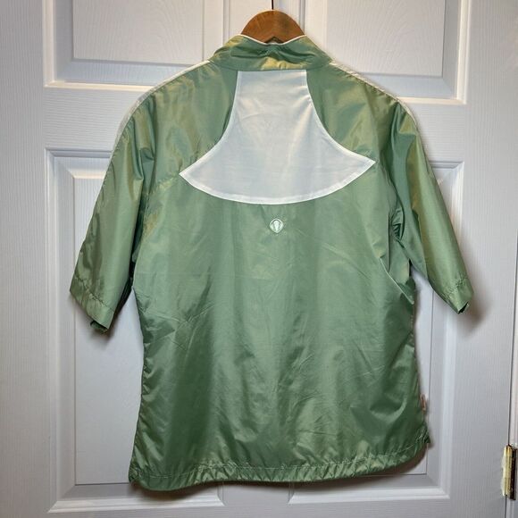 Sunice Sunita Green Wind Shirt Jacket Golf Size M Style 3673 - Picture 4 of 5